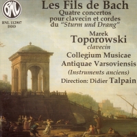 Les Fils de Bach. Quatre concertos pour clavecin et cordes du „Sturm und Drang”